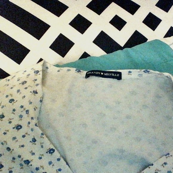 Brandy Melville Tops - floral gina top and floral amara top